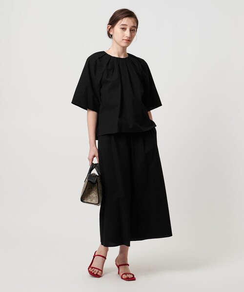 「UNITED ARROWS」 半袖ブラウス 38 ブラック レディース UNITED ARROWS / ユナイテッドアローズ （レディース） シャツ