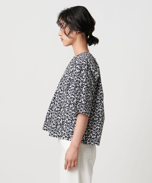「UNITED ARROWS」 長袖ブラウス FREE ネイビー レディース UNITED ARROWS（ユナイテッドアローズ）の「2WAY ブラウス