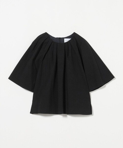 UNITED ARROWS ブラック ブラウス FREE UNITED ARROWS ブラウス シャツ グレインギャザーブラウス