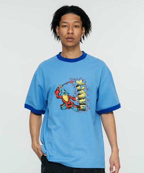 「XLARGE」 半袖Tシャツ X-LARGE アッシュ メンズ