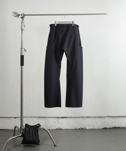 NVRFRGT スラックス CURVED LEG UTILITY TROUSERS メンズ