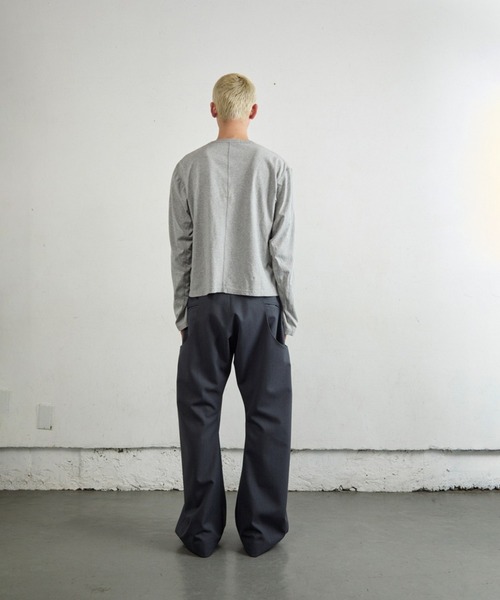 NVRFRGT スラックス CURVED LEG UTILITY TROUSERS メンズ