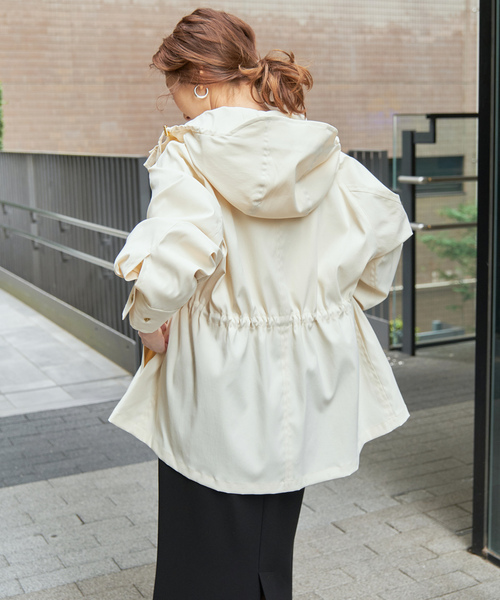 Spick & Span アウター ホワイト 36 Spick and Span 撥水 Spick & Span アウター ホワイト 36 Spick and Span 撥水