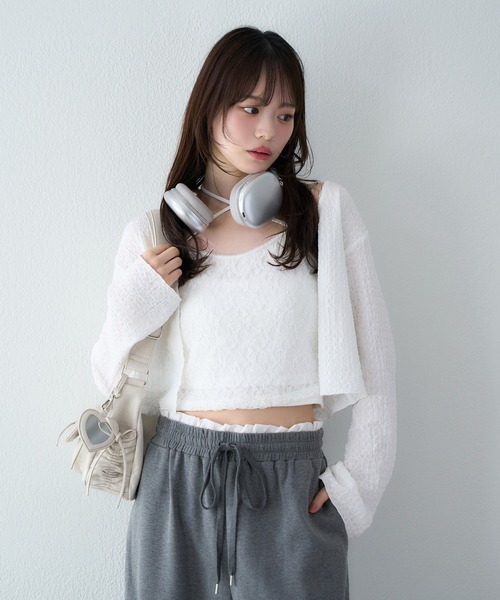 one after another NICE CLAUP アンサンブル キャミソール+