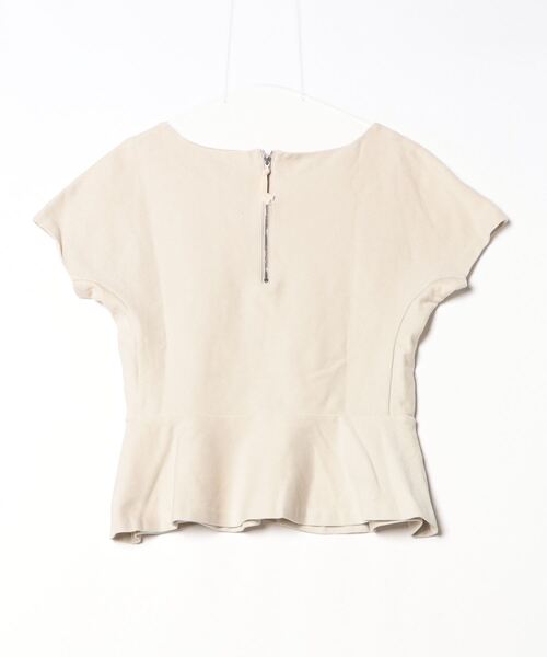 「Merceria Dressterior」 半袖ブラウス - ベージュ レディース_画像2