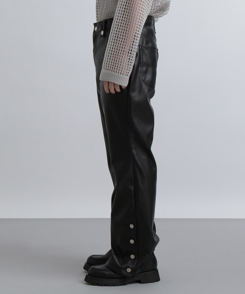 「HARE」 ブーツカットパンツ MEDIUM ブラウン メンズ_画像3