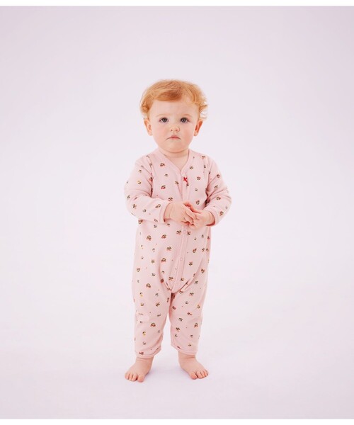 PETIT BATEAU（プチバトー） ベビー服 ロンパース 足なしロンパース