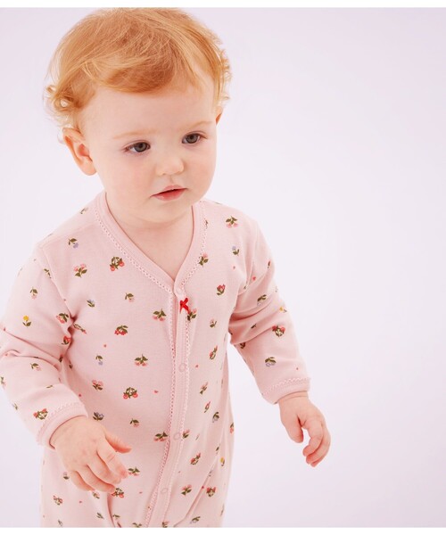 PETIT BATEAU（プチバトー） ベビー服 ロンパース 足なしロンパース