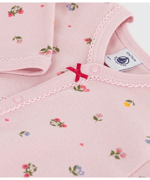 PETIT BATEAU（プチバトー） ベビー服 ロンパース 足なしロンパース