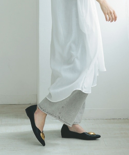 「DONOBAN」 パンプス 35 シルバー レディース