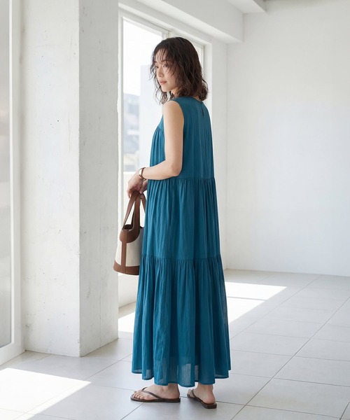 STYLE DELI（スタイルデリ） ワンピース 「LUXE」楊柳ティアードサマー