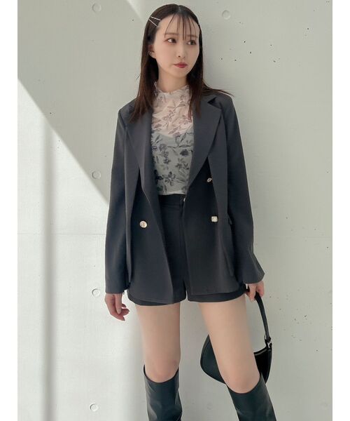 dazzlin（ダズリン） ジャケット テーラードジャケット ダブルボタン