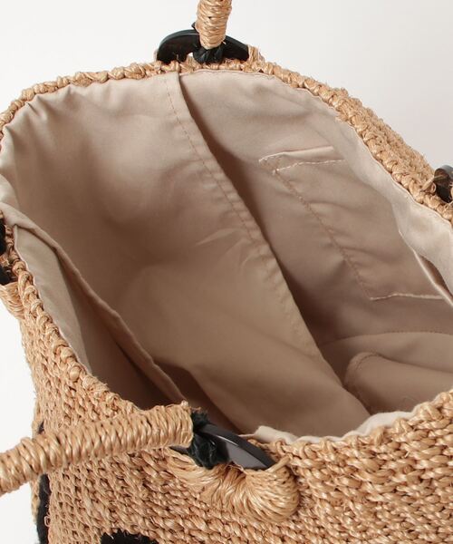 「a-jolie」 かごバッグ - ベージュ レディース_画像4