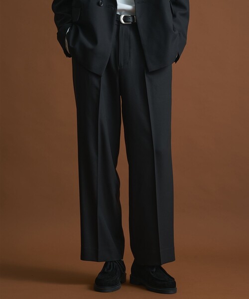 PUBLIC TOKYO パブリックトウキョウ　ツイルストレートスラックス PUBLIC TOKYO（パブリックトウキョウ） スラックス 「セットアップ対応