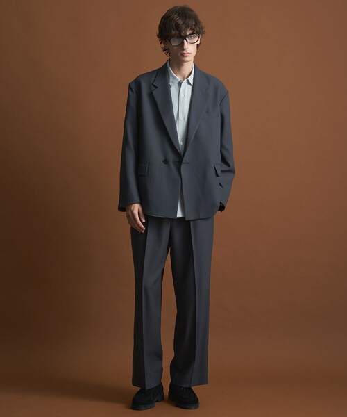 セットアップ エバークリースGRツイルテーラードジャケット　スラックス PUBLIC TOKYO（パブリックトウキョウ） セットアップ エバークリースGR