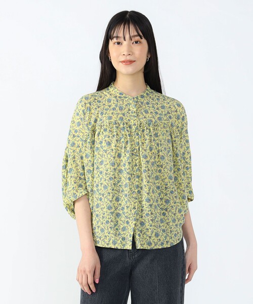 「BEAMS HEART」 ドルマンスリーブブラウス FREE オフホワイト レディース_画像9