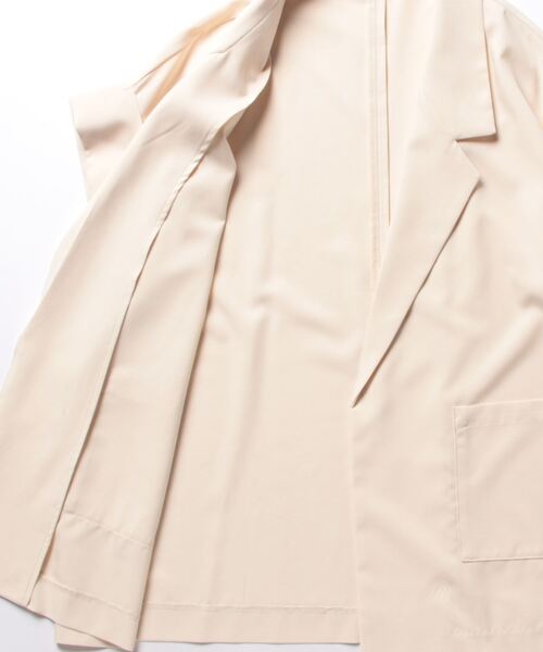 「DOUX ARCHIVES」 テーラードジャケット FREE アイボリー レディース_画像3