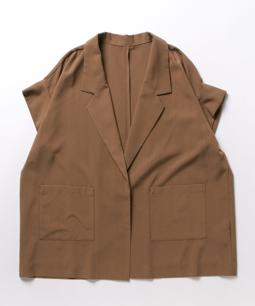 「DOUX ARCHIVES」 テーラードジャケット FREE アイボリー レディース_画像4