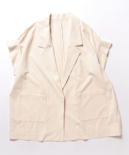 「DOUX ARCHIVES」 テーラードジャケット FREE アイボリー レディース_画像6