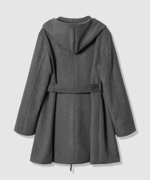 ANAYI（アナイ） コート アウター カシミヤ混フードガウンコート