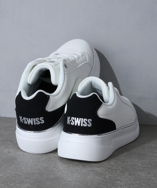ケースイス K-SWISS（ケースイス） スニーカー レディース 厚底 メタルライン