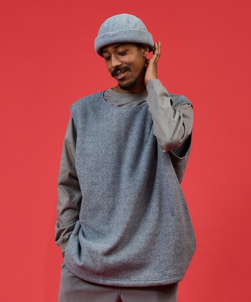 BURLAP OUTFITTER ダウンベスト Ｌ BURLAP OUTFITTER（バーラップアウトフィッター） ベスト ジレ