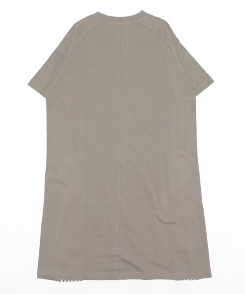 「e-zakkamania stores」 半袖ワンピース フリー ライトベージュ レディース_画像2