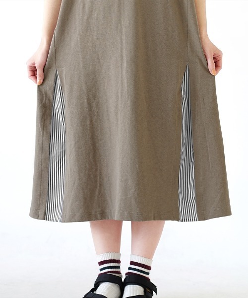 「e-zakkamania stores」 半袖ワンピース フリー ライトベージュ レディース_画像7