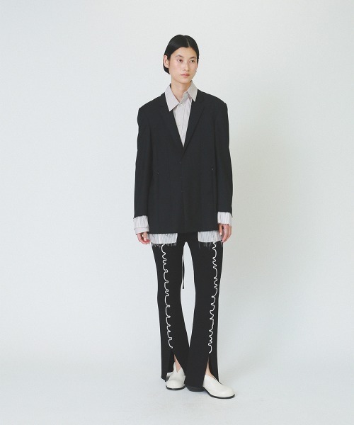 ジャケット テーラードジャケット invisible zip jacket レディース ジャケット テーラードジャケット invisible zip jacket レディース