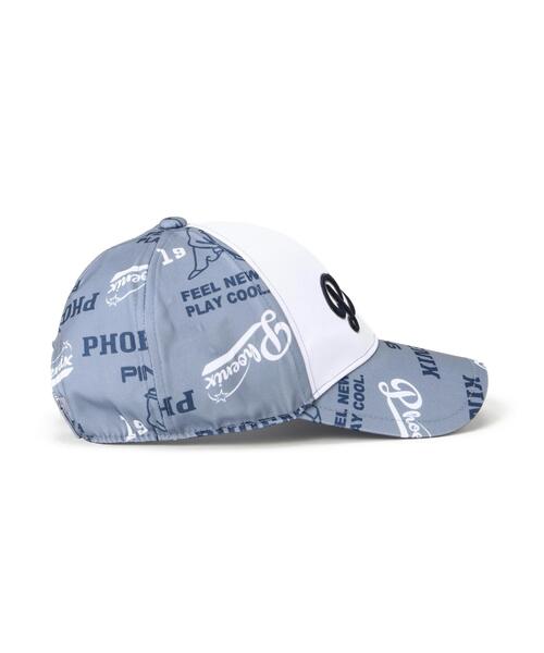 PING（ピン） キャップ 帽子 「PING APPAREL」Mr.PING総柄プリント