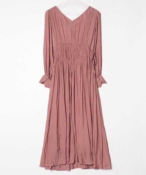 Her lip to」 長袖ワンピース M ピンク レディース