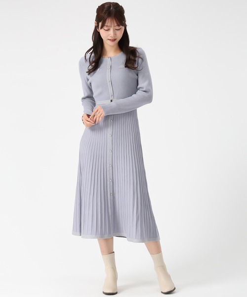 MISCH MASCH（ミッシュマッシュ） ワンピース 2025秋冬新作 ラメ配色