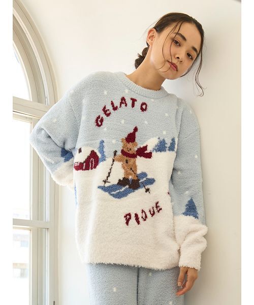 gelato pique（ジェラートピケ） パジャマ ルームウェア 「HOLIDAY