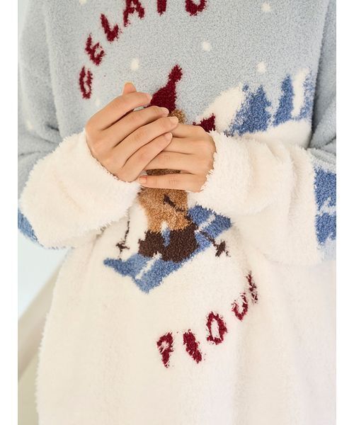 gelato pique（ジェラートピケ） パジャマ ルームウェア 「HOLIDAY