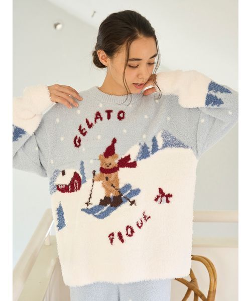 gelato pique（ジェラートピケ） パジャマ ルームウェア 「HOLIDAY