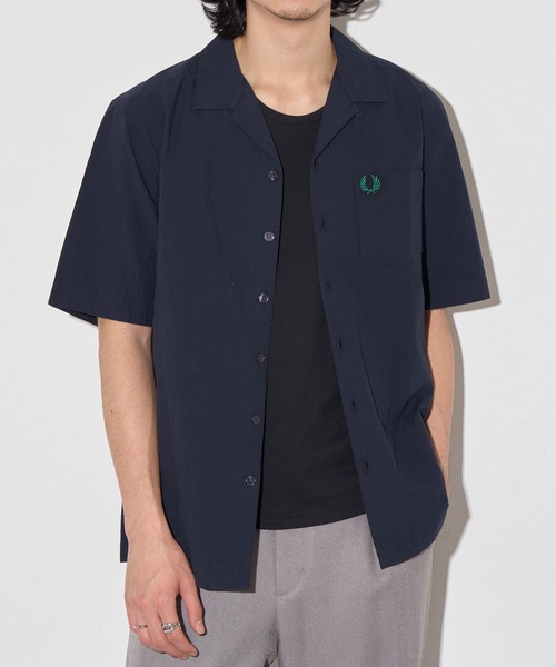 FRED PERRY（フレッドペリー） シャツ 半袖 「FRED PERRY」SEERSUCKER