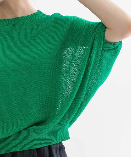 「nop de nod」 半袖ニット M ブラック レディース_画像8