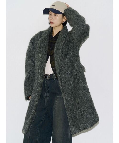 EMODA（エモダ） コート アウター 「VEQUM」SHAGGY COAT レディース