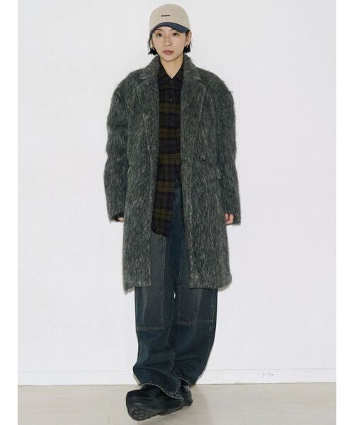 EMODA（エモダ） コート アウター 「VEQUM」SHAGGY COAT レディース