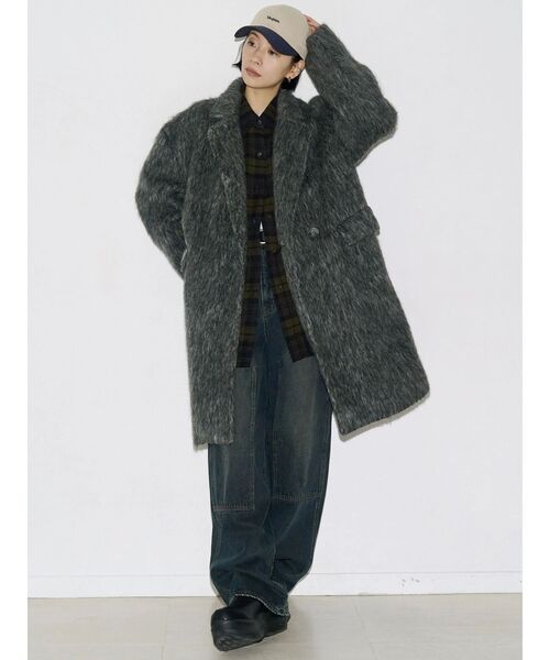 EMODA（エモダ） コート アウター 「VEQUM」SHAGGY COAT レディース