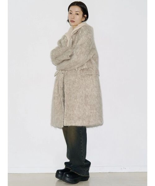 VEQUM（ベクム） コート アウター 「VEQUM」SHAGGY COAT レディース
