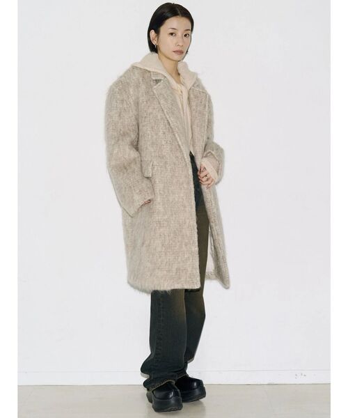 EMODA（エモダ） コート アウター 「VEQUM」SHAGGY COAT レディース