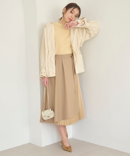 「Feroux」 長袖ニット F イエロー レディース_画像5