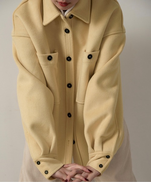 lawgy（ラウジー） コート アウター embroidery big pocket