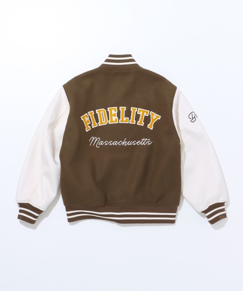 FIDELITY（フェデリティー） スタジャン LARGE オレンジ系その他