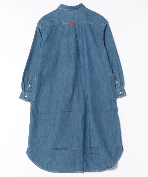 CHUMS（チャムス） シャツワンピース デニムシャツワンピース