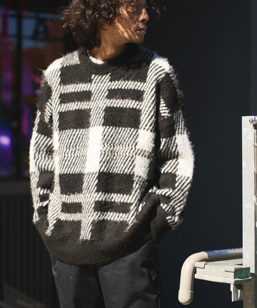 「CIAOPANIC TYPY」 長袖ニット M ブルー メンズ_画像5