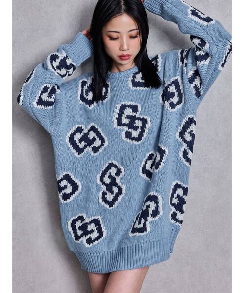 GYDA ニット GYDA（ジェイダ） ニット セーター GG FRAME ニットトップス