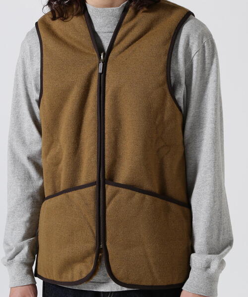 Barbour フリースベスト サイズ40 ブラウン Barbour（バブアー） ベスト 40 ブラウン メンズ : ZOZOTOWN Yahoo!店