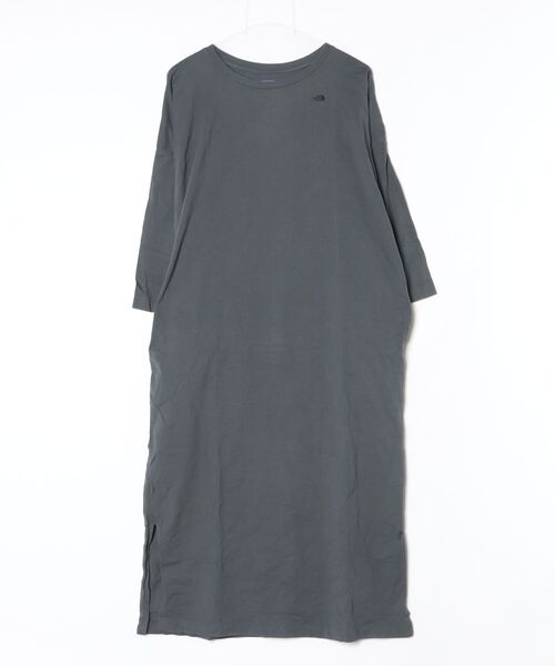 ワンピース THE NORTH FACE PURPLE LABEL 「THE LABEL」 7分袖ワンピース WM